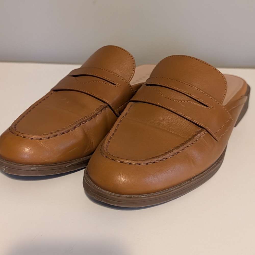 Cole Haan Stassi Penny Mule Women's Pecan Leather